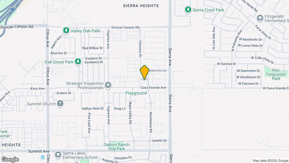 5254 Wildflower Ln Map and Location Details