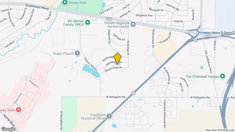1714 Shoal Creek Dr Map and Location Details