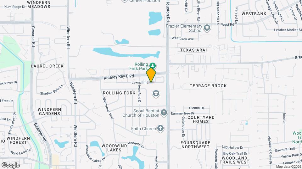 8715 Lawncliff Ln Map and Location Details