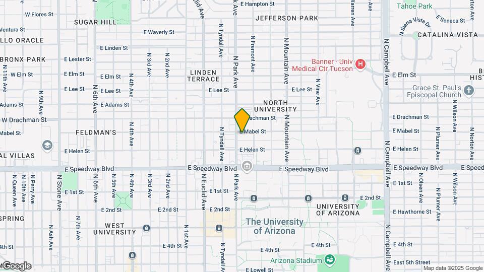 University Park Apartments Map and Location Details