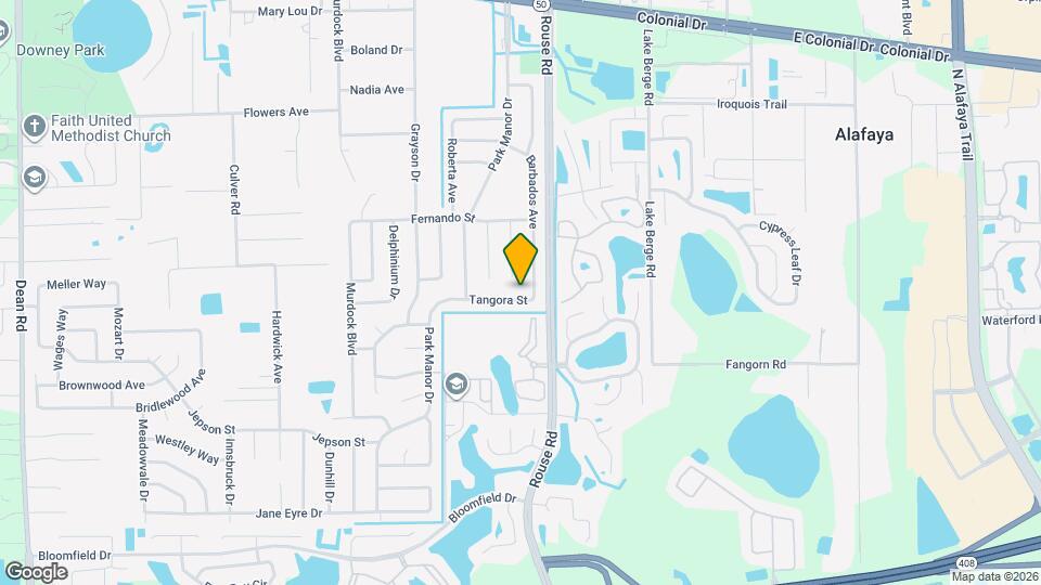 10945 Tangora St Map and Location Details