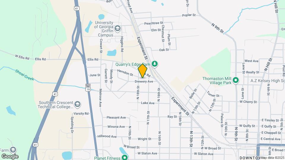 1123 Drewery Ave Map and Location Details