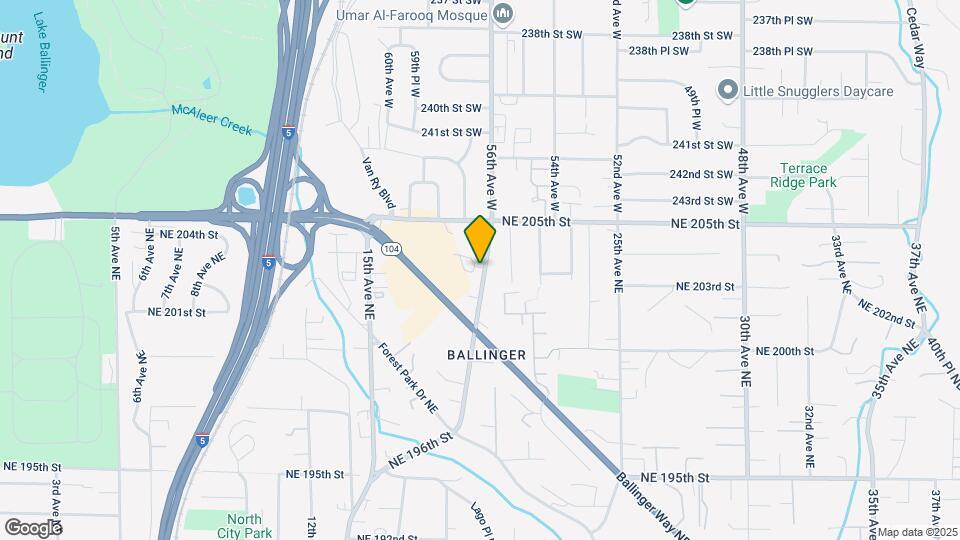 20301 19th Ave NE Map and Location Details