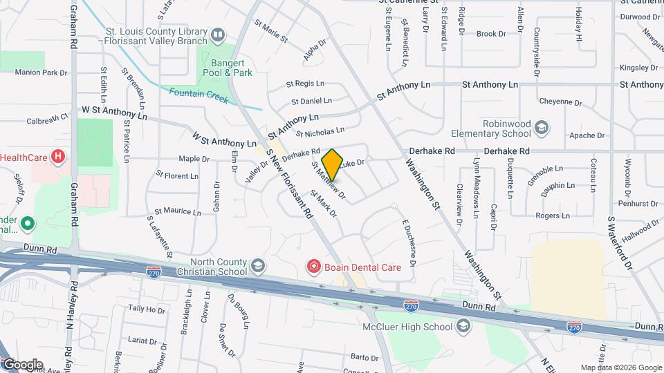 1175 St Matthew Dr Map and Location Details