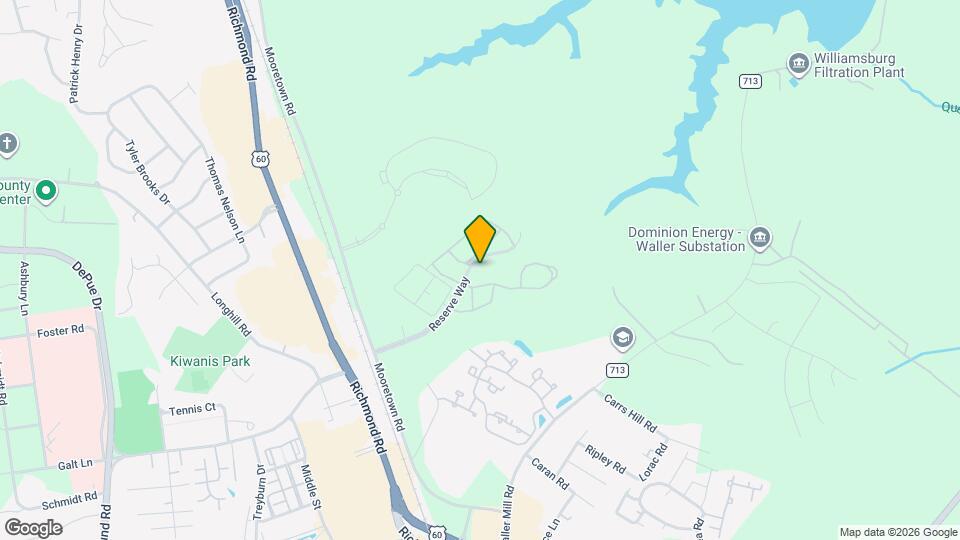 400 Reserve Way Map and Location Details