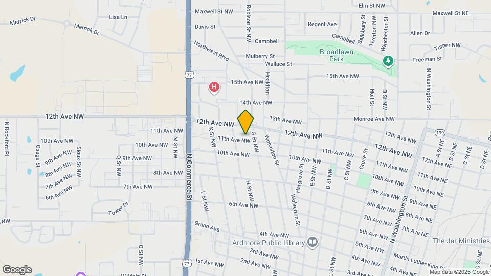 709 11th Ave NW Map and Location Details