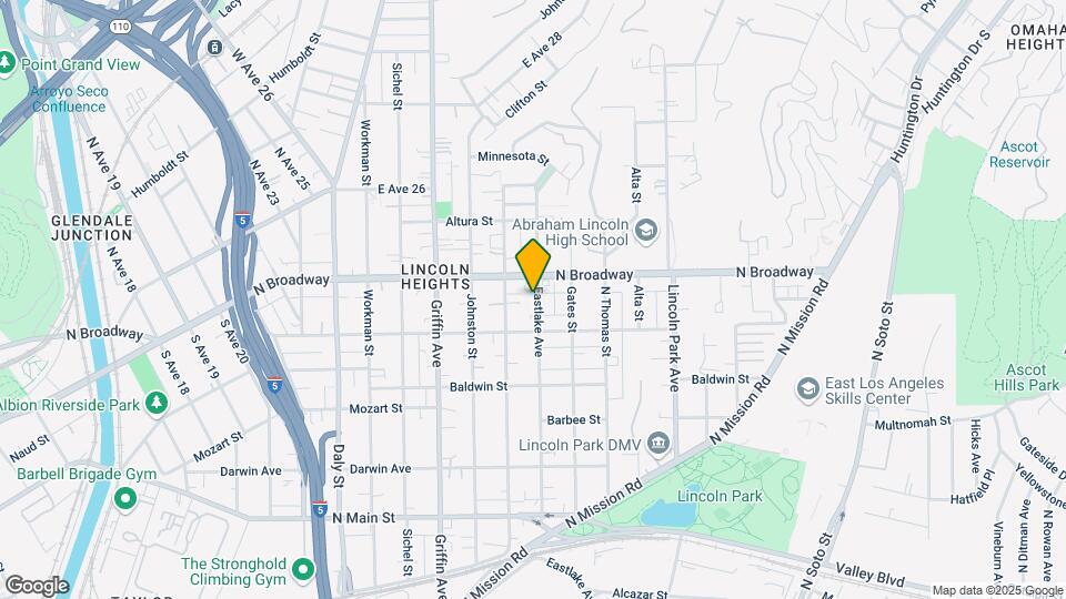 2333 Eastlake Ave Map and Location Details