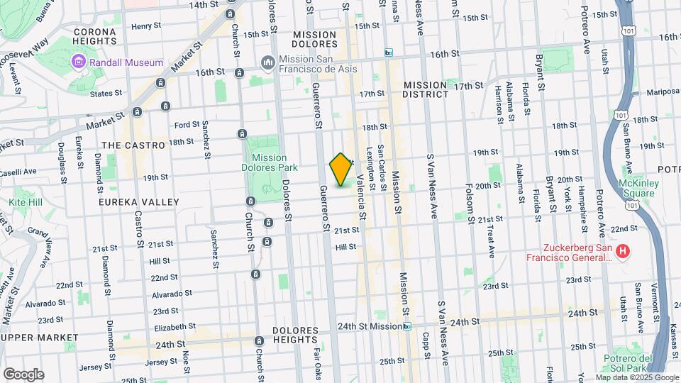 3654 20th St Mapa y Detalles de la Ubicación