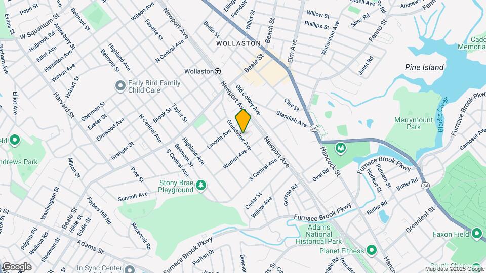 100 Grand View Ave, Unit 4B Mapa y Detalles de la Ubicación