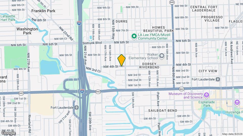 1512 NW 4th St Map and Location Details