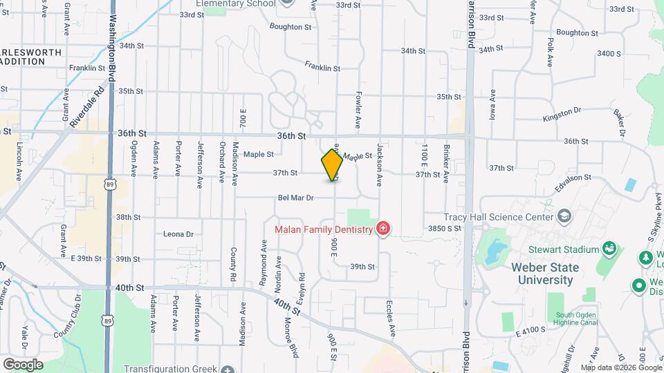 3729 Quincy Ave Map and Location Details