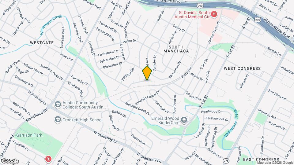 1307 Falcon Cove Map and Location Details