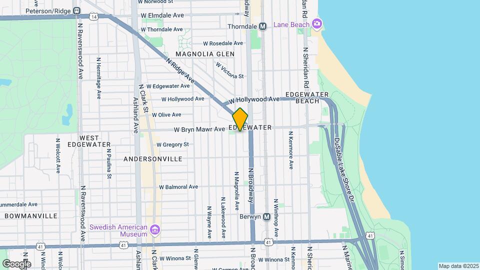 5545 N Magnolia Ave Map and Location Details