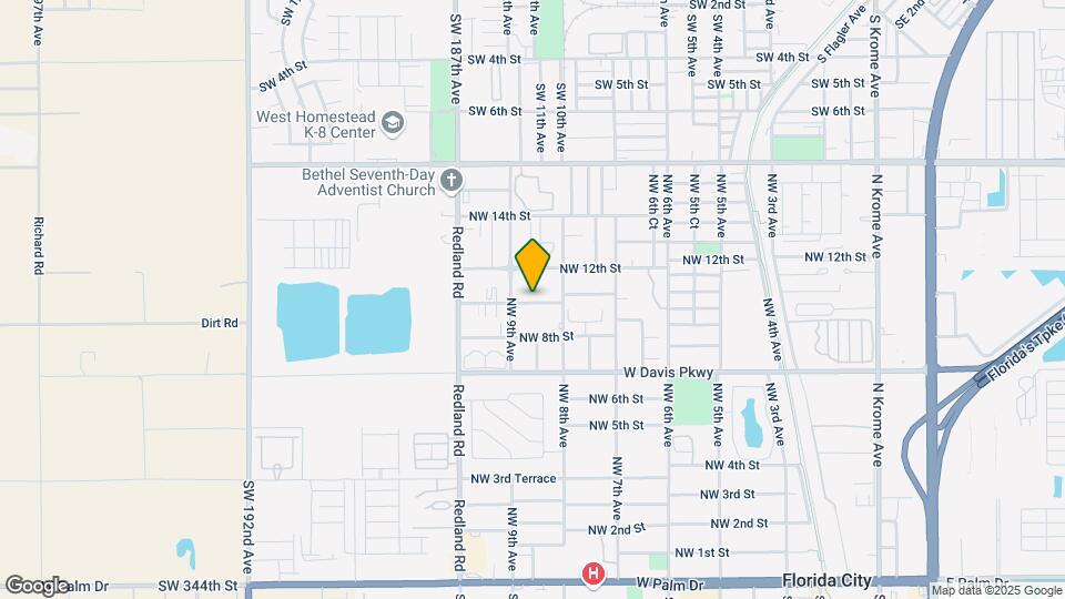 848 NW 10th St Map and Location Details
