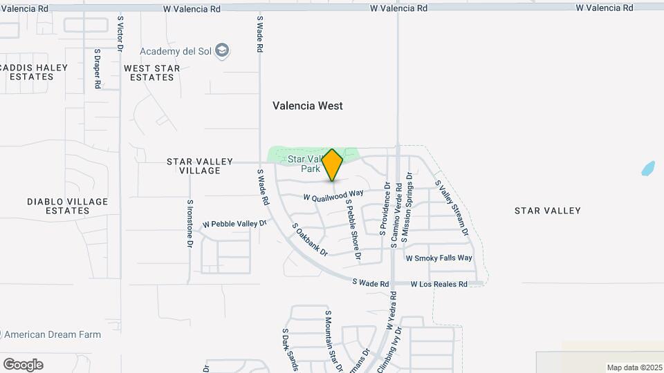 6797 W Copperwood Way Map and Location Details