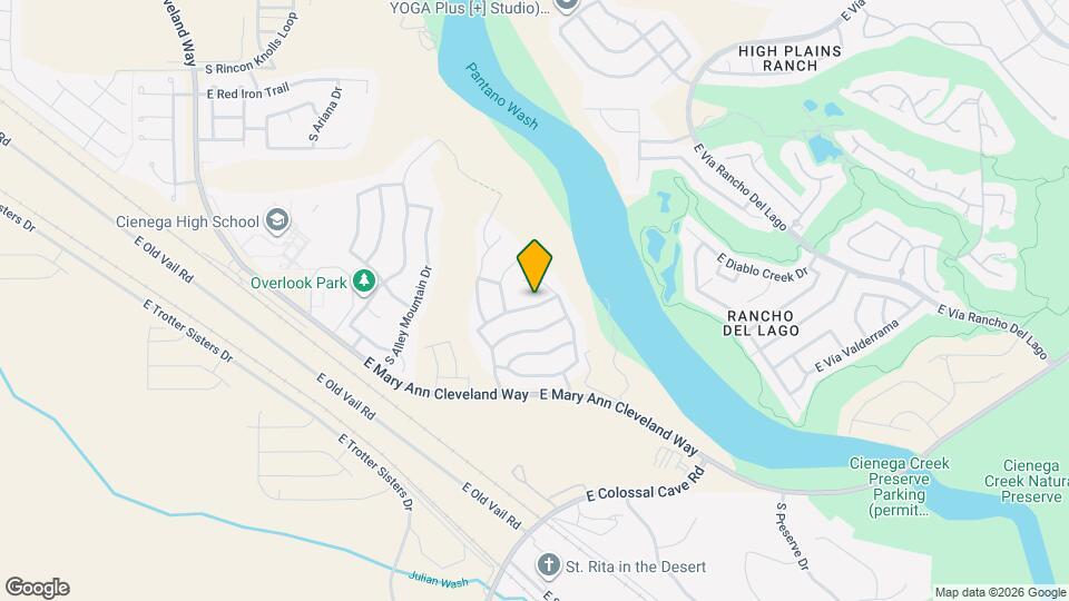 13237 E Mesquite Flat Spring Dr Map and Location Details