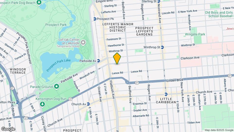 40 Clarkson Ave Mapa y Detalles de la Ubicación