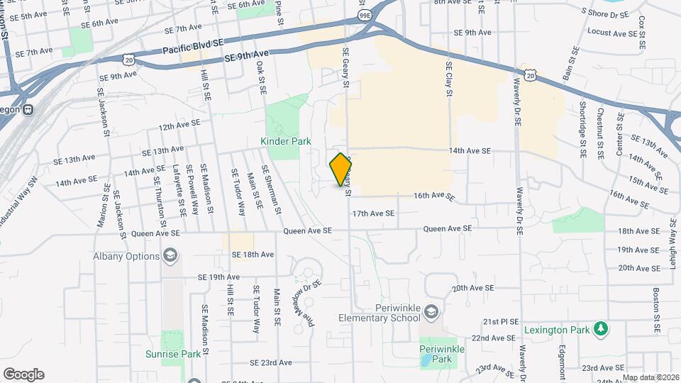 1640 SE Geary St Map and Location Details