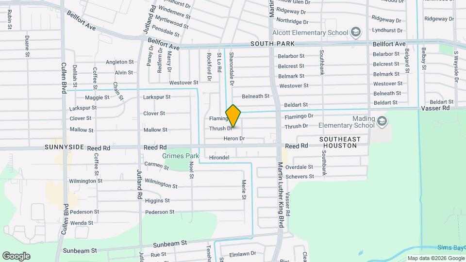 5522 Thrush Dr Mapa y Detalles de la Ubicación