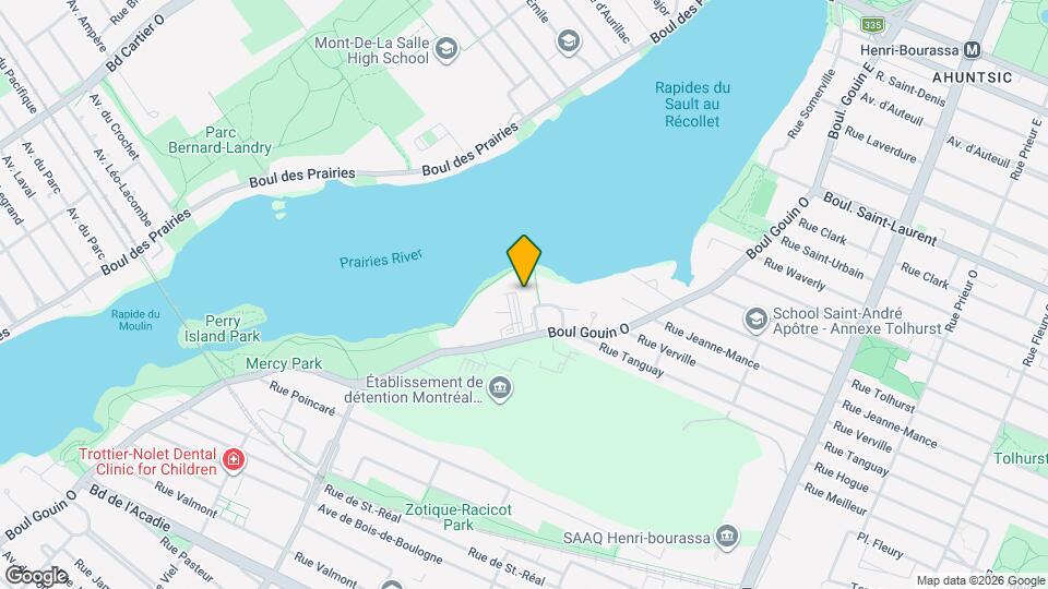 505 Gouin Boul O Map and Location Details