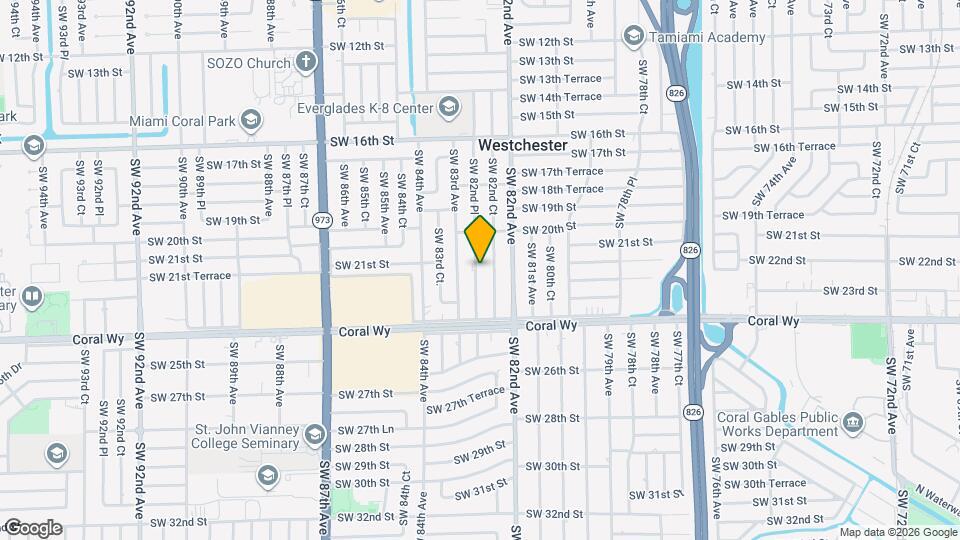 2131 SW 82nd Pl Map and Location Details