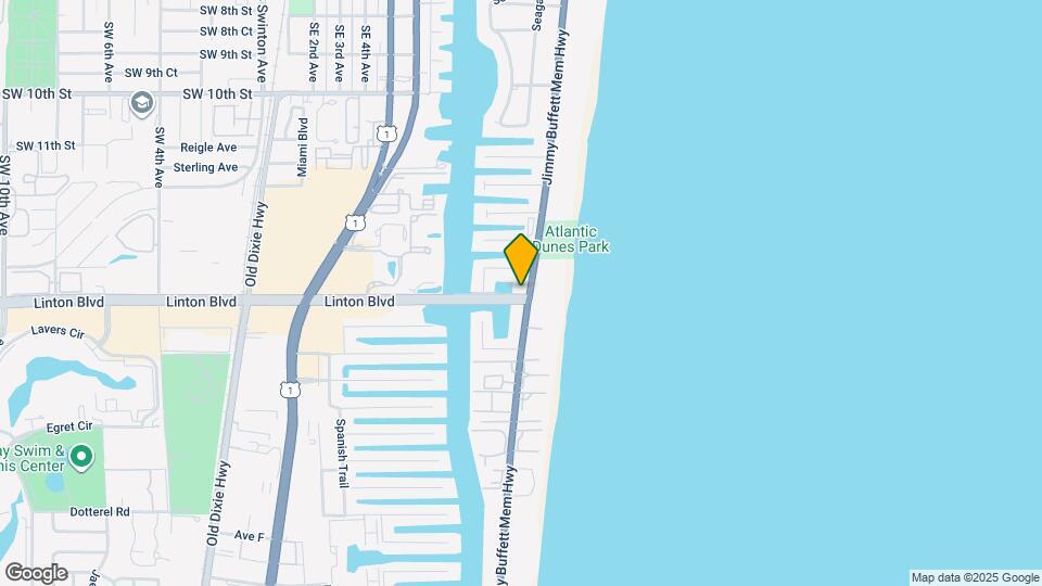 1702 S Ocean Blvd Map and Location Details