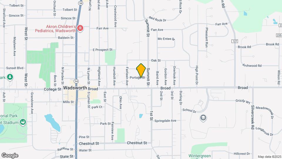 355 Portage St Map and Location Details