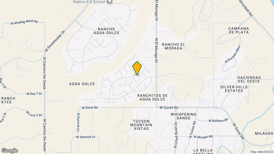 3421 N Green Gulch Ct Map and Location Details