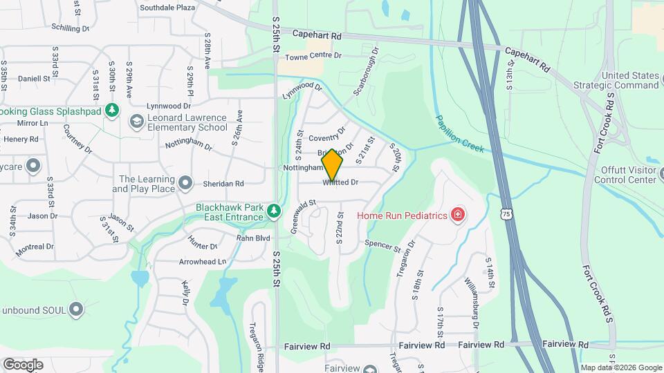 2205 Whitted Dr Map and Location Details