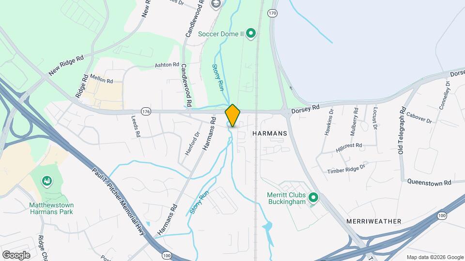 1243 Old Dorsey Rd Map and Location Details