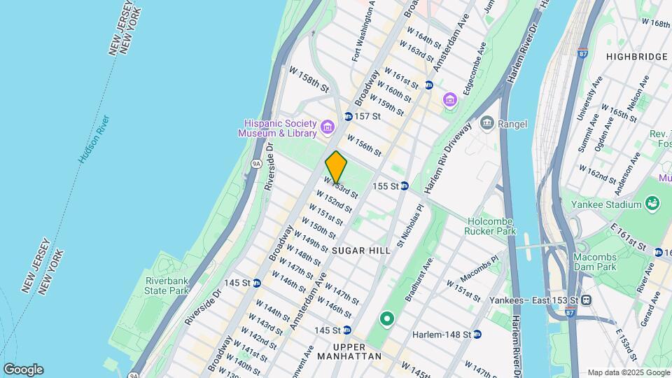 530 W 153rd St Map and Location Details