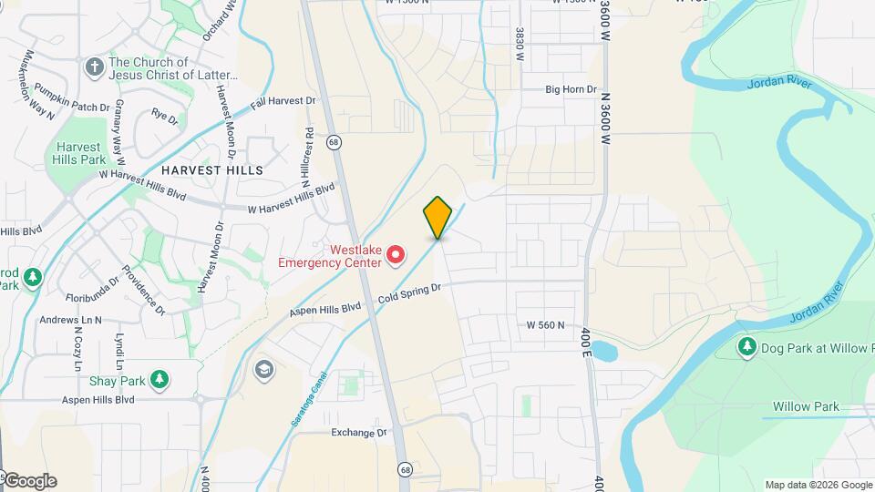 803 N Hilltop Dr Map and Location Details