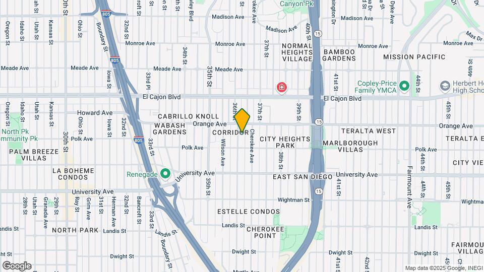 4145 36th St Mapa y Detalles de la Ubicación