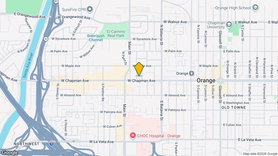119 N Jewell Pl, Unit Studio Map and Location Details