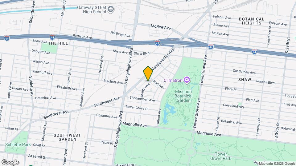 2117 Maury Ave Map and Location Details