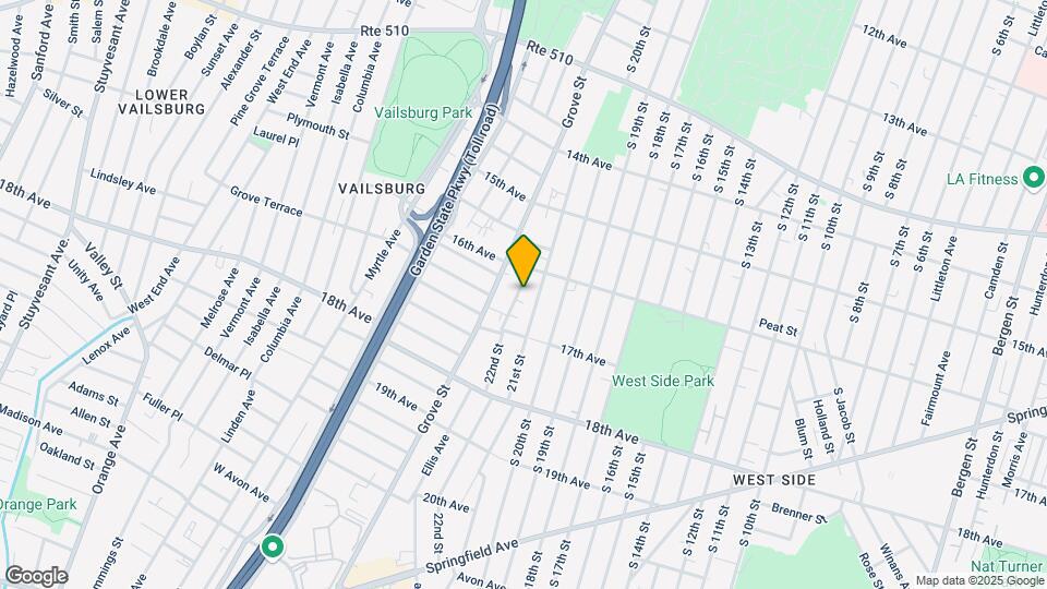 254 22nd St Mapa y Detalles de la Ubicación