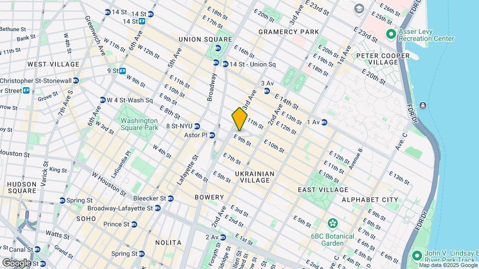 19 Stuyvesant St Map and Location Details