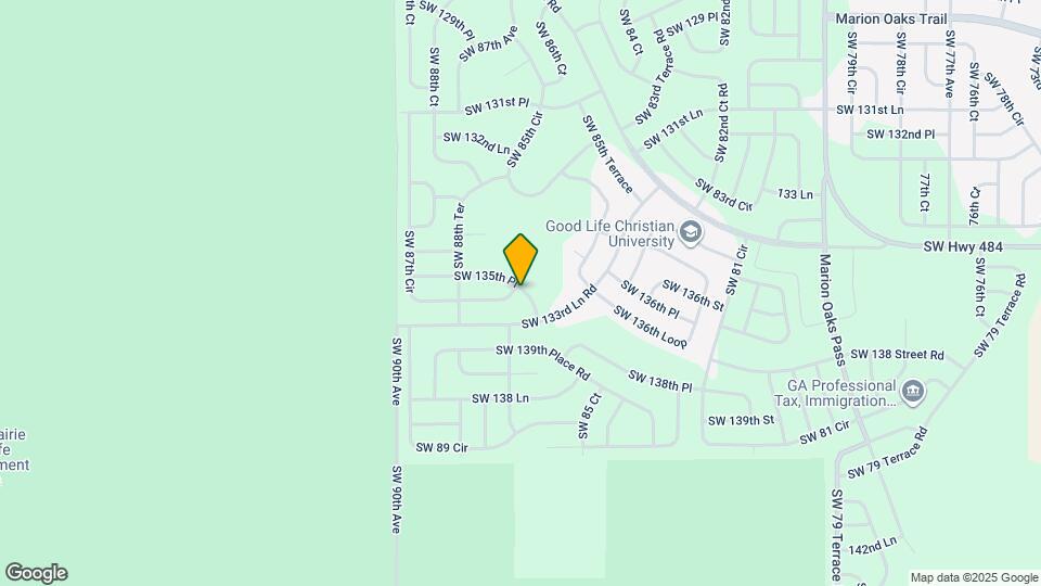 13620 SW 87th Cir Map and Location Details