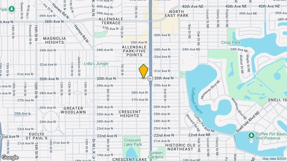 442 30th Ave N, Unit 9 Map and Location Details