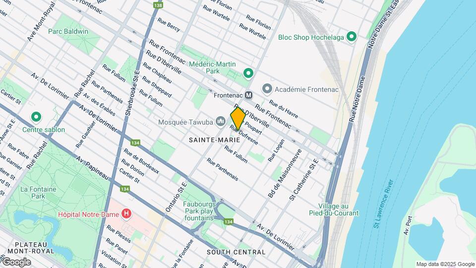 1900-1914 Dufresne St Map and Location Details