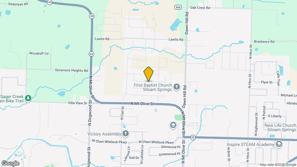 500 W Fitchberg St Map and Location Details