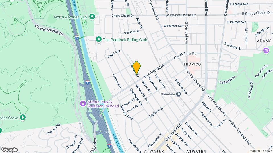 4014 Perlita Ave Map and Location Details