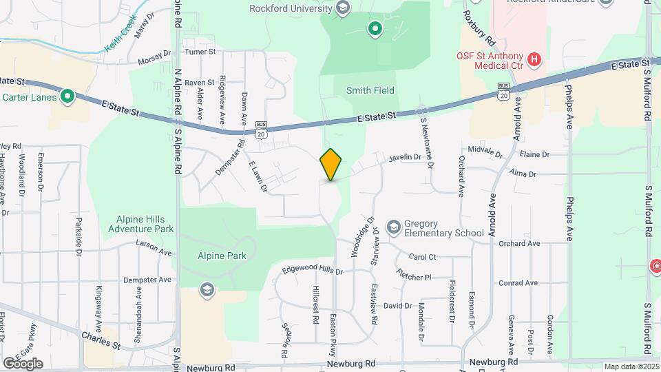 4737 Javelin Dr Map and Location Details