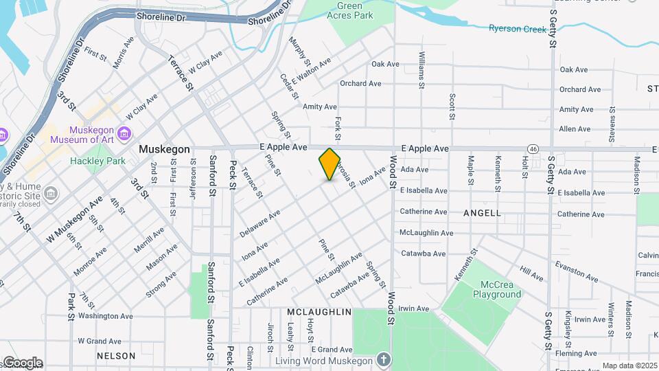 233 Delaware Ave, Unit 2 Map and Location Details