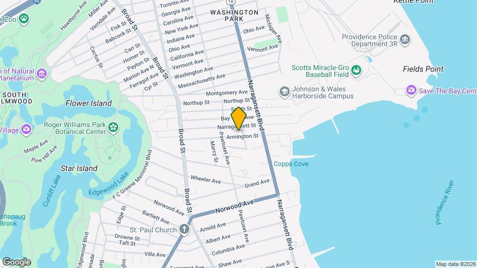 157 Armington St Map and Location Details