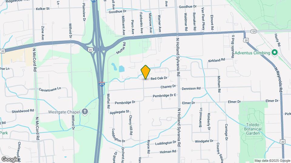 6057-6059 Red Oak Dr Map and Location Details