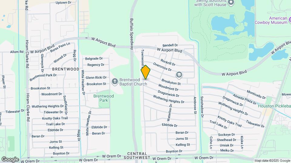 3443 Woodmont Dr Map and Location Details