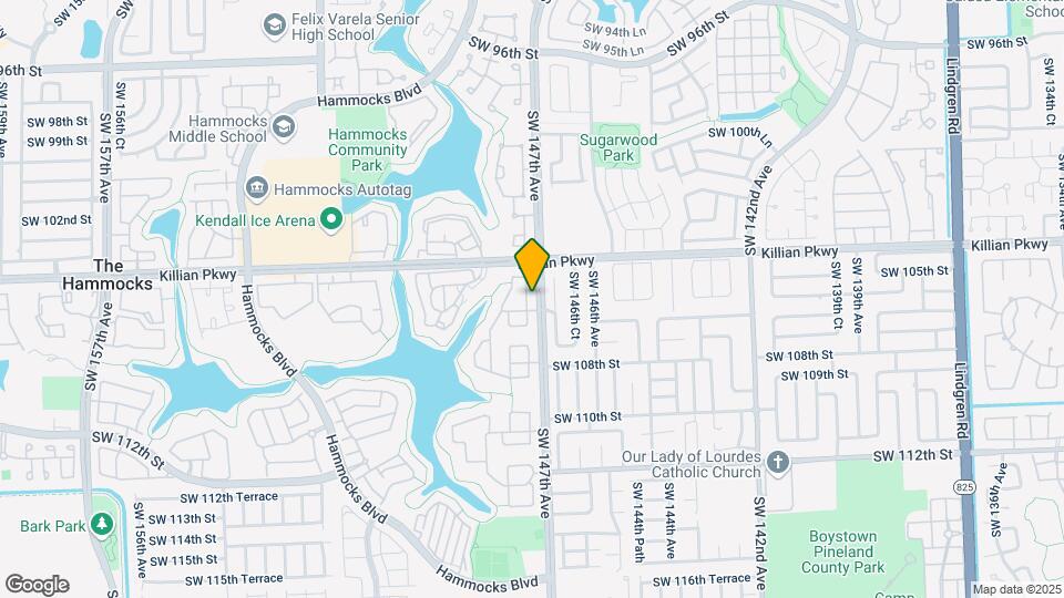 10519 SW 147th Ct Map and Location Details
