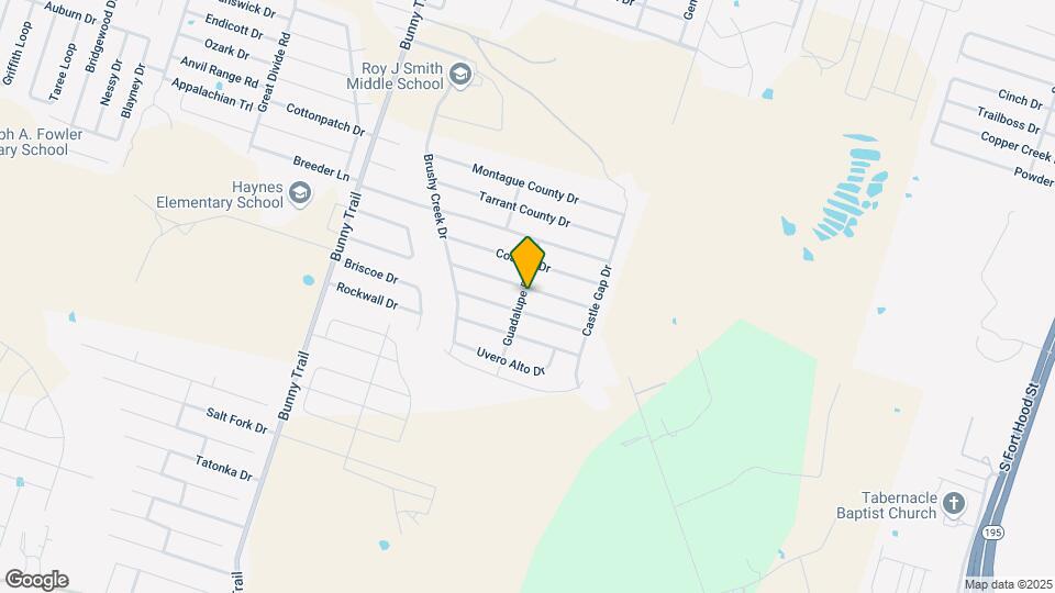 2610 Camp Cooper Dr Map and Location Details