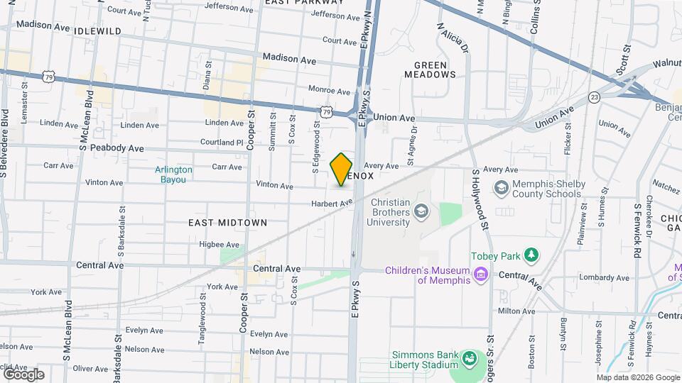 585 E Parkway S, Unit 3 Mapa y Detalles de la Ubicación